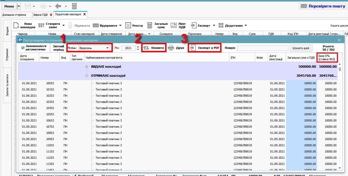 Новий реєстр ПН